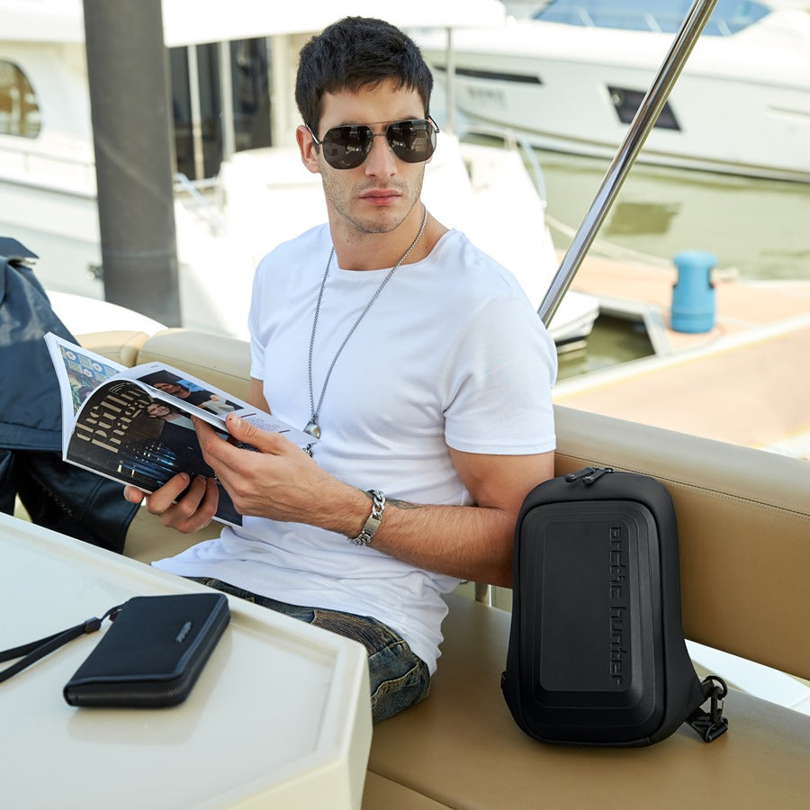 Artic Hunter - Carapace Shield Crossbody Sling Bag