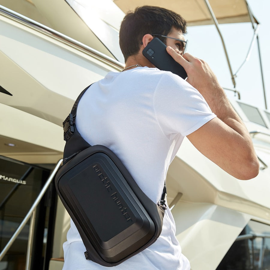 Artic Hunter - Carapace Shield Crossbody Sling Bag