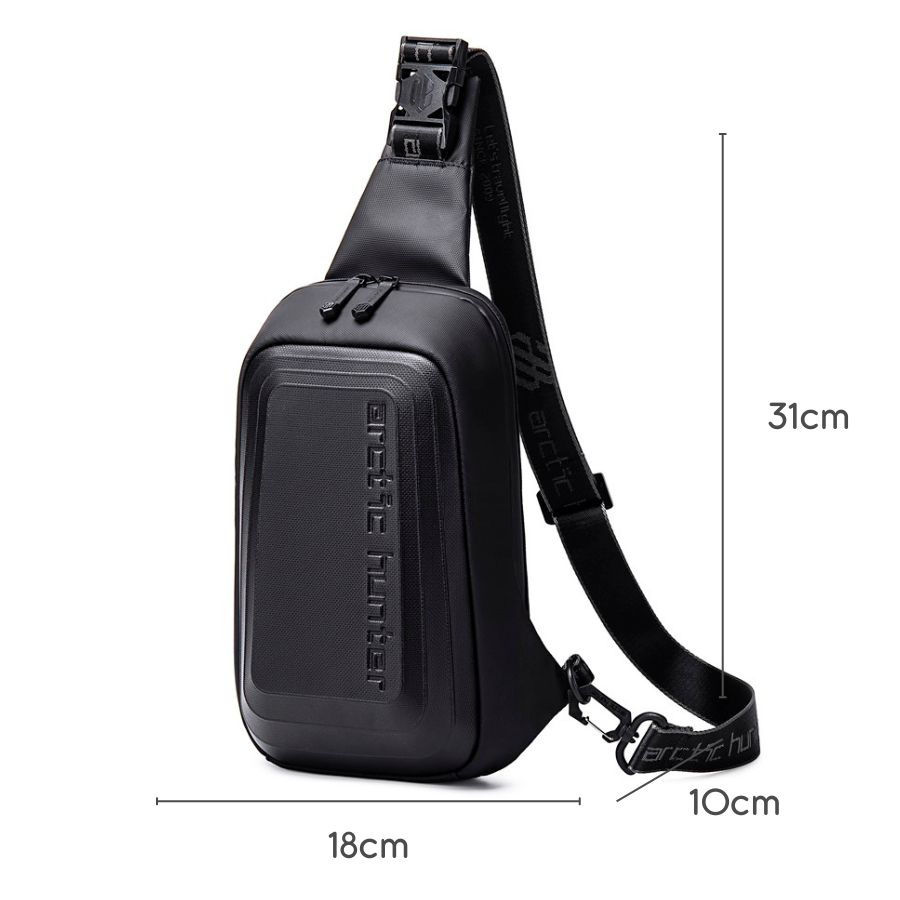 Artic Hunter - Carapace Shield Crossbody Sling Bag